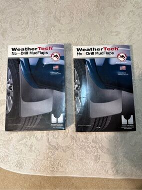 NEW‎ WeatherTech MudFlaps Ram 1500 2500 3500 Front Rear Set No Drill